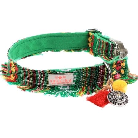 halsband boho green